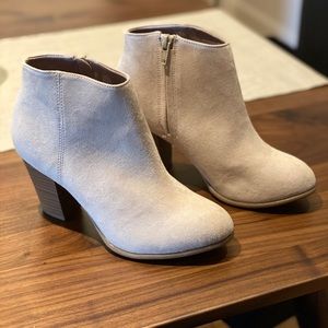 Old Navy Suede Booties - Size 6